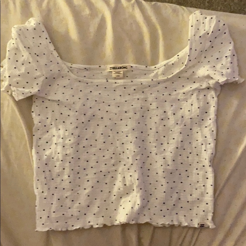 Billabong off the shoulder top